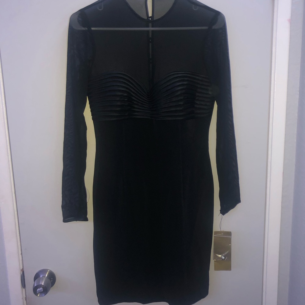 JS Collections Black Dress
